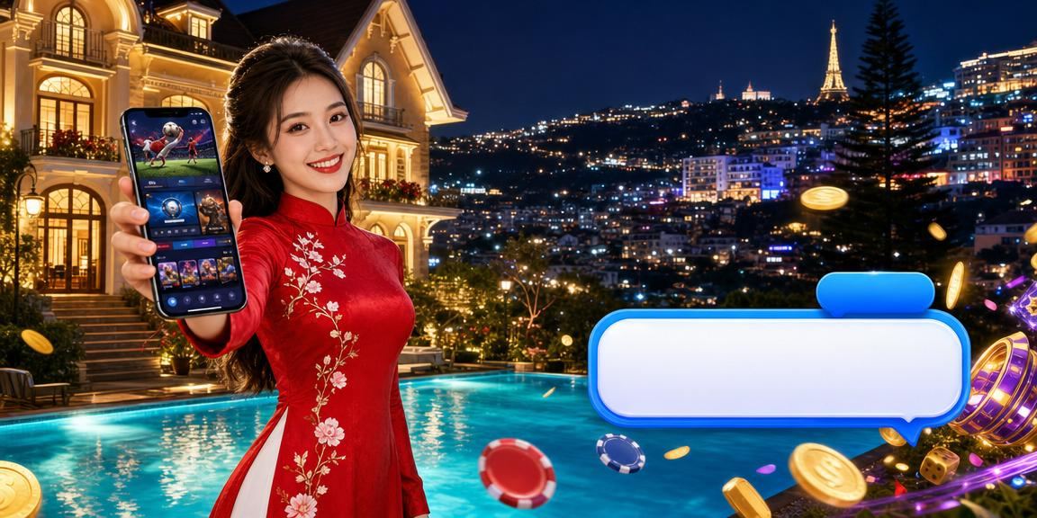 Người chơi cá cược esports với áo dài biểu tượng văn hóa Việt